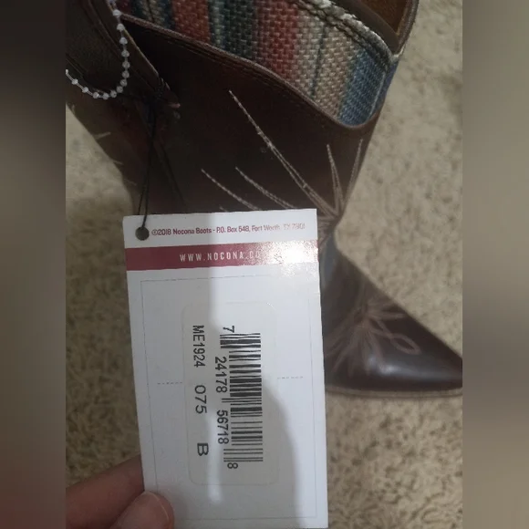 Nocona Conchita Boots (Women's 7 1/2) - Picture 2 of 9